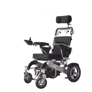 Fresco Auto Reclining Motorised Wireless Electric Wheelchair with Remote Control